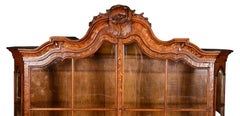 18th Century Dutch Marquetry Vitrine