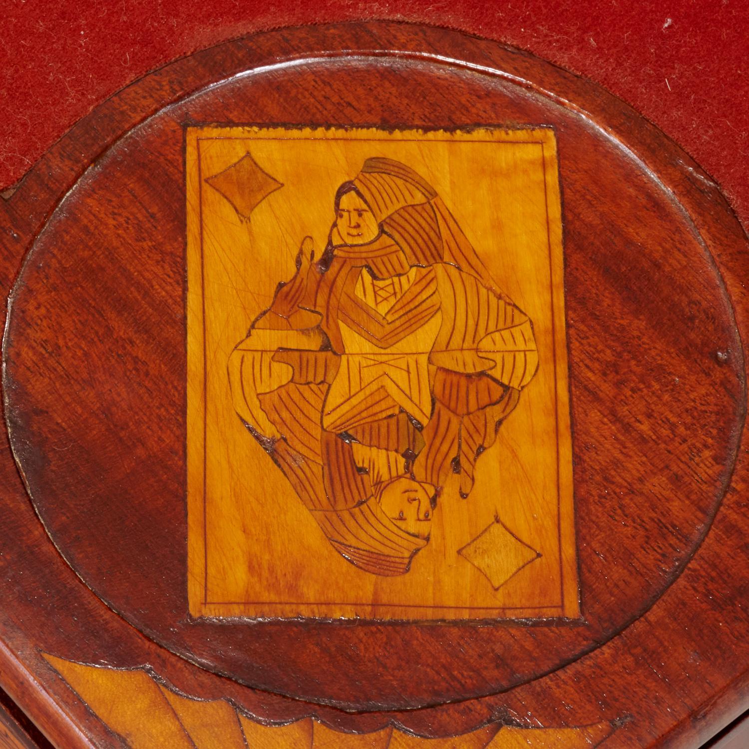 Table à jeux mécanique hollandaise du 18e siècle à trois plateaux en vente 1