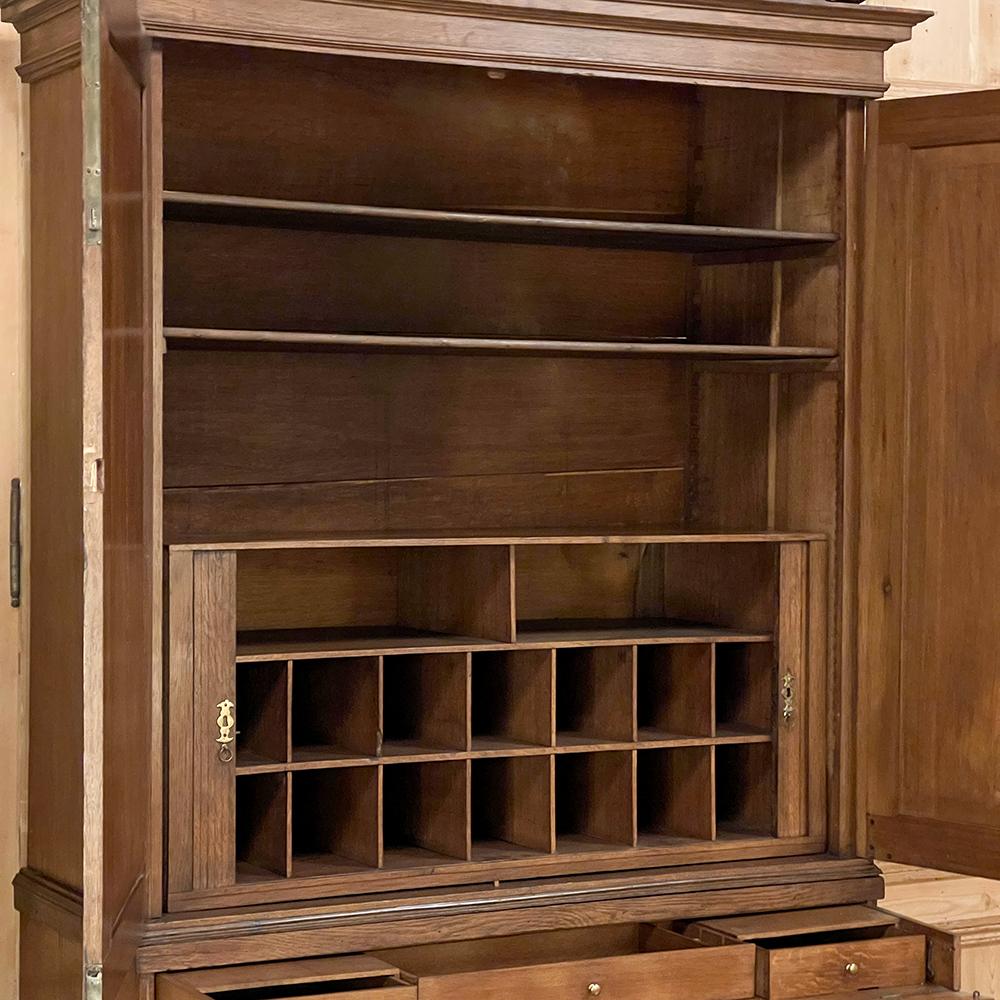 18th Century Dutch Neoclassical Apothecary Cabinet, Secretary For Sale 1