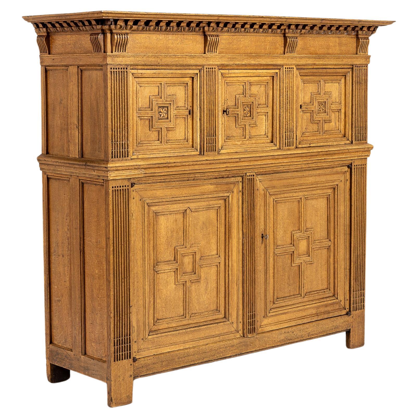 18th Century Dutch Oak Cabinet