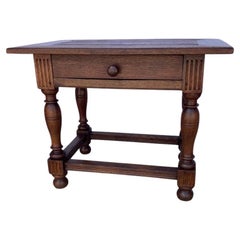 18th Century Dutch Oak Side Table