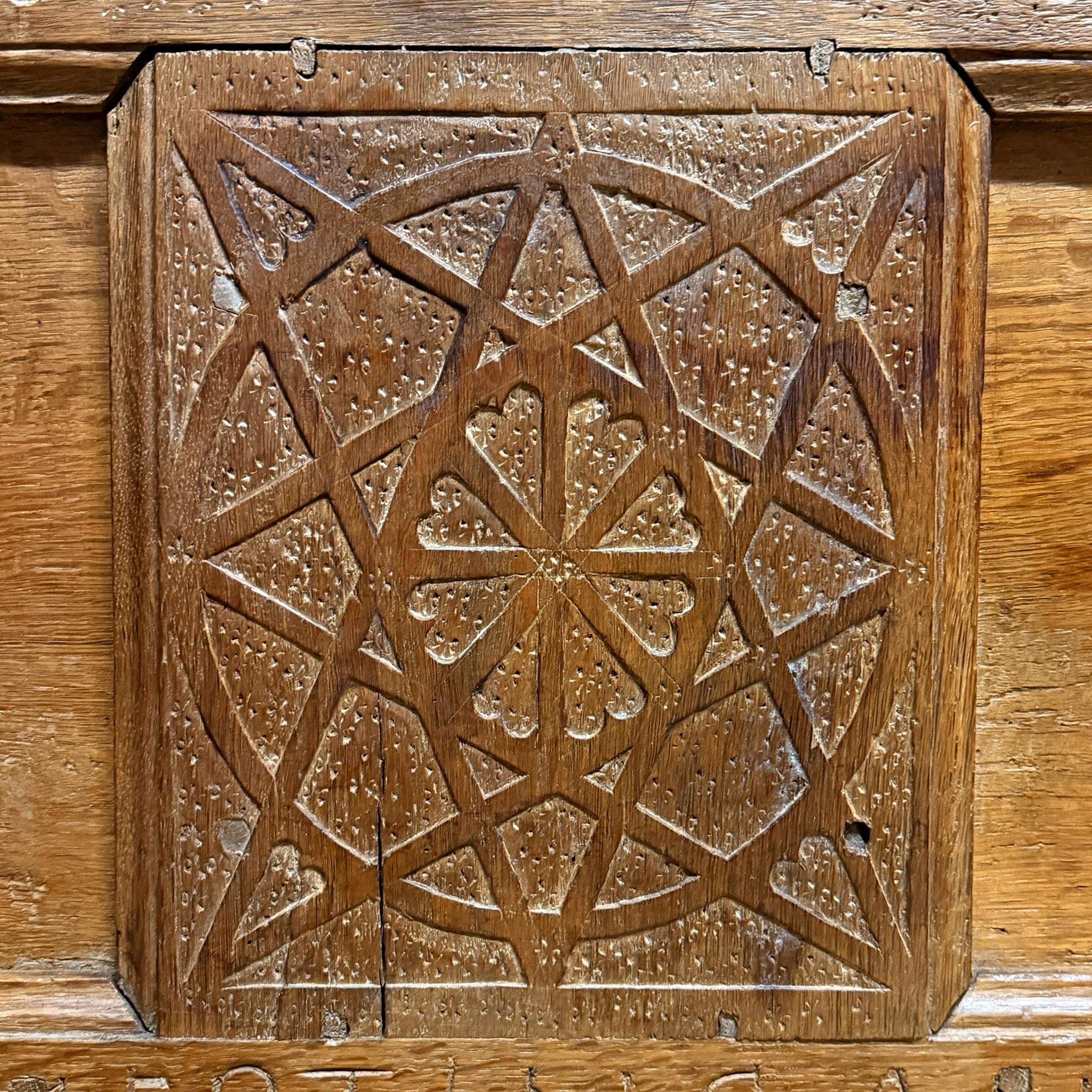 Baule in Oak olandese del XVIII secolo in vendita 5