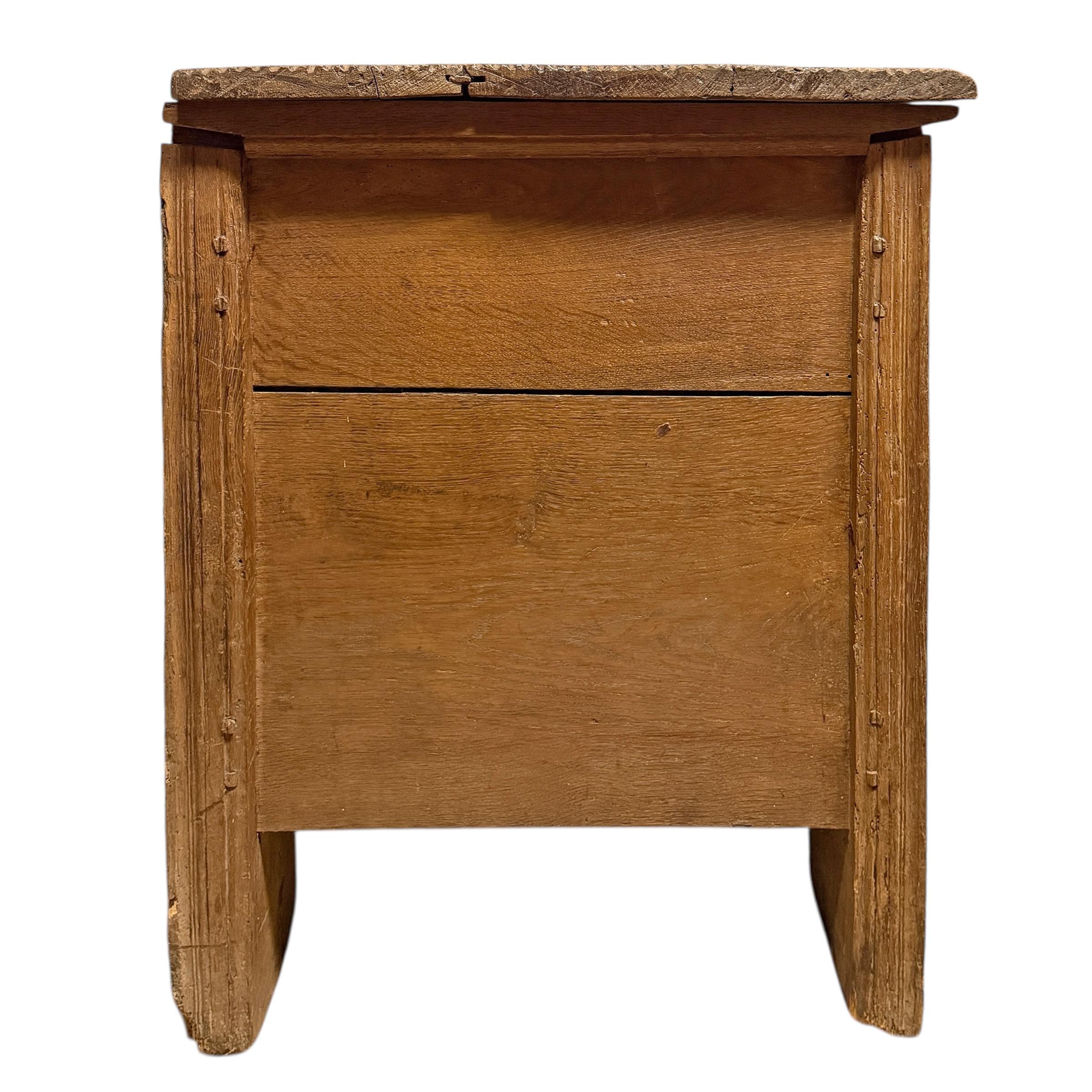 Quercia Baule in Oak olandese del XVIII secolo in vendita