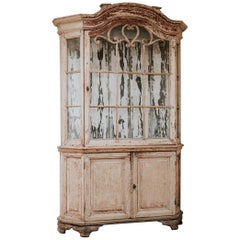 18th Century Dutch Painted Cabinet