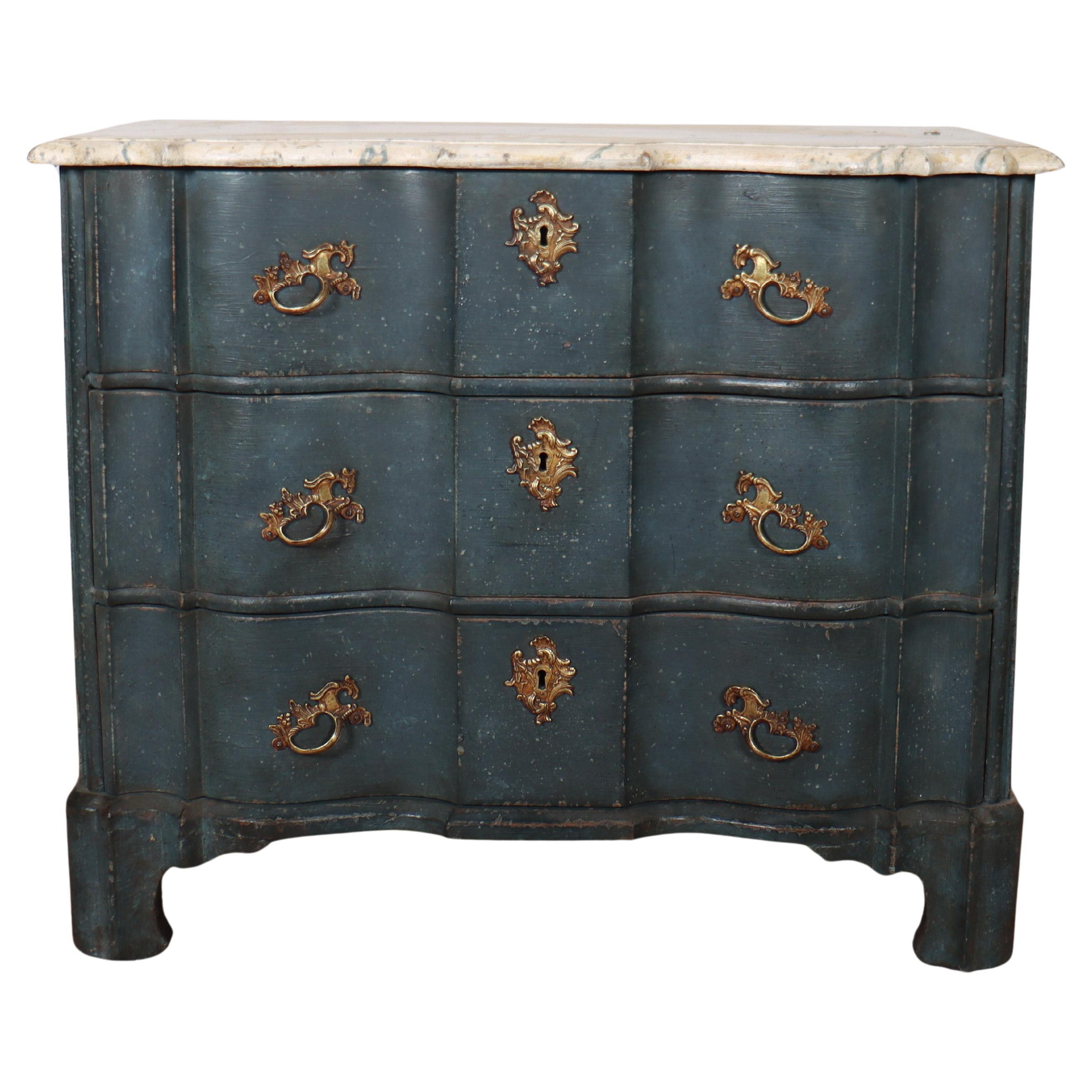 18th Century Dutch Painted Commode For Sale