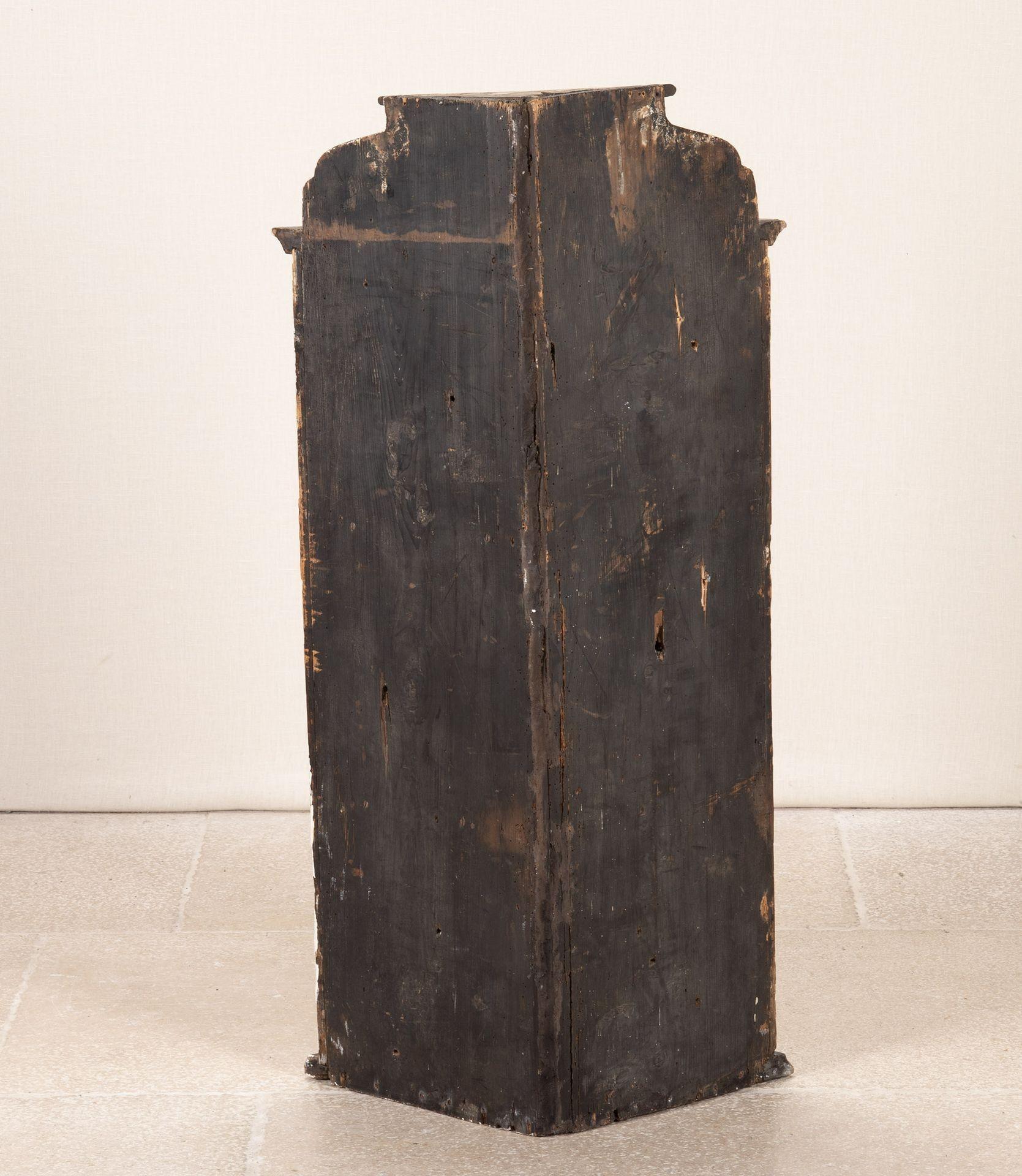 Holländischer bemalter Eckschrank aus dem 18. (Niederländisch) im Angebot