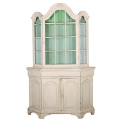 18th Century Dutch Painted Vitrine