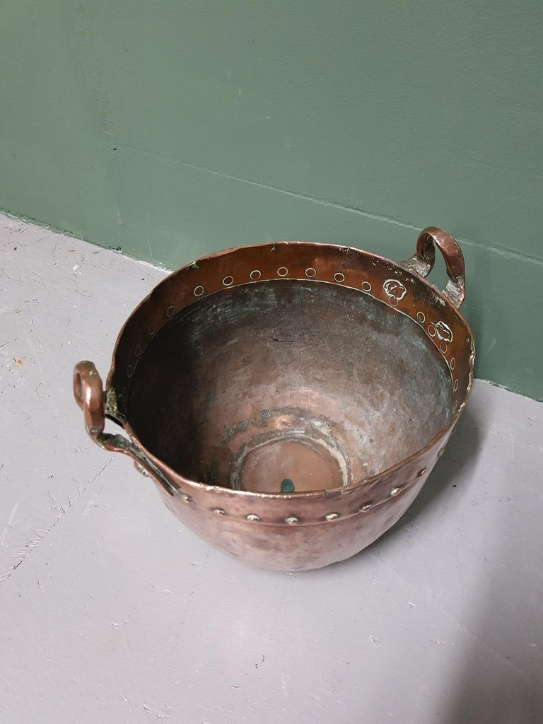 18th Century Dutch Red Copper Kettle or Bucket at 1stDibs