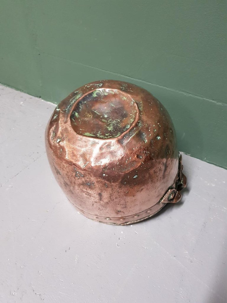 18th Century Dutch Red Copper Kettle or Bucket at 1stDibs