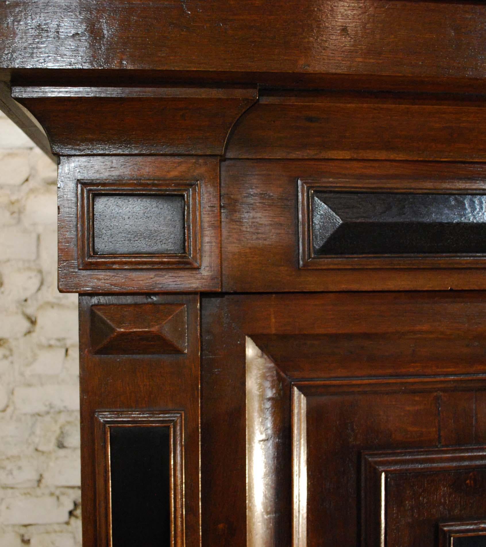 18th Century Dutch Renaissance Oak Cabinet For Sale 1
