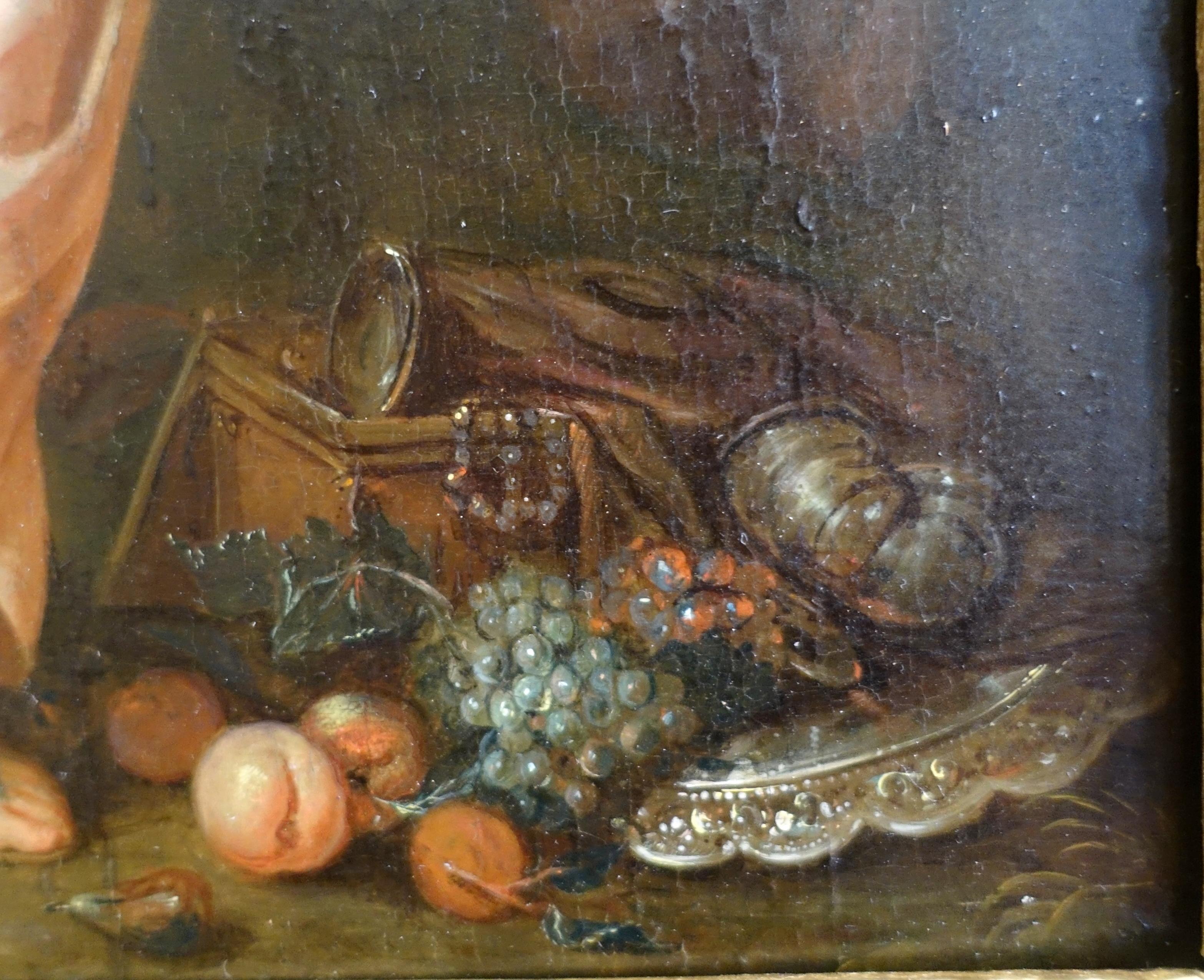 18th century Dutch school attributed to Mattheus Terwesten : allegory of wealth For Sale 7