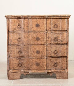 18th Century Dutch Serpentine Front Commode