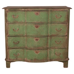 18th Century Dutch Serpentine Front Commode