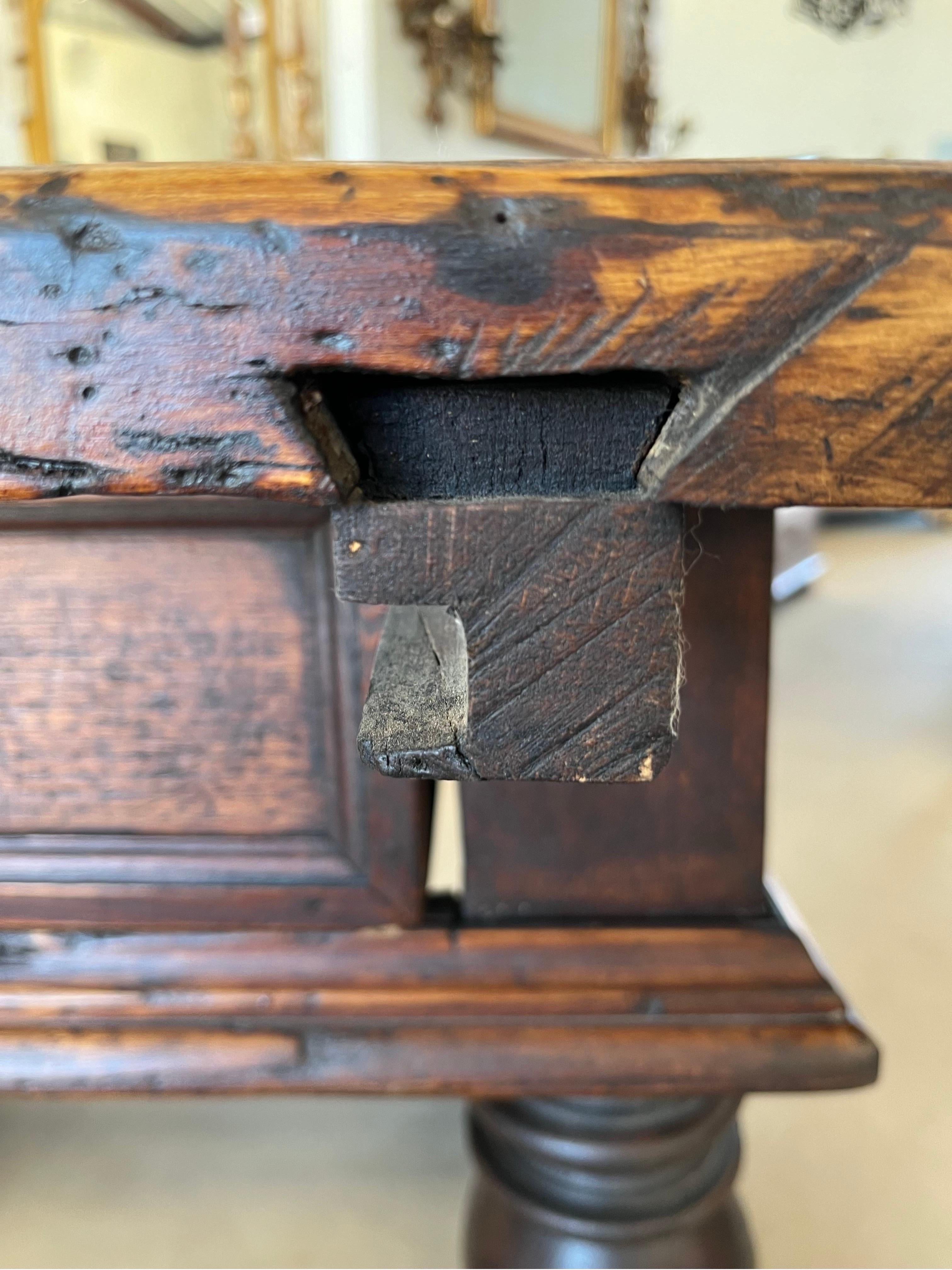 18th Century Dutch Side Table in Pine 7