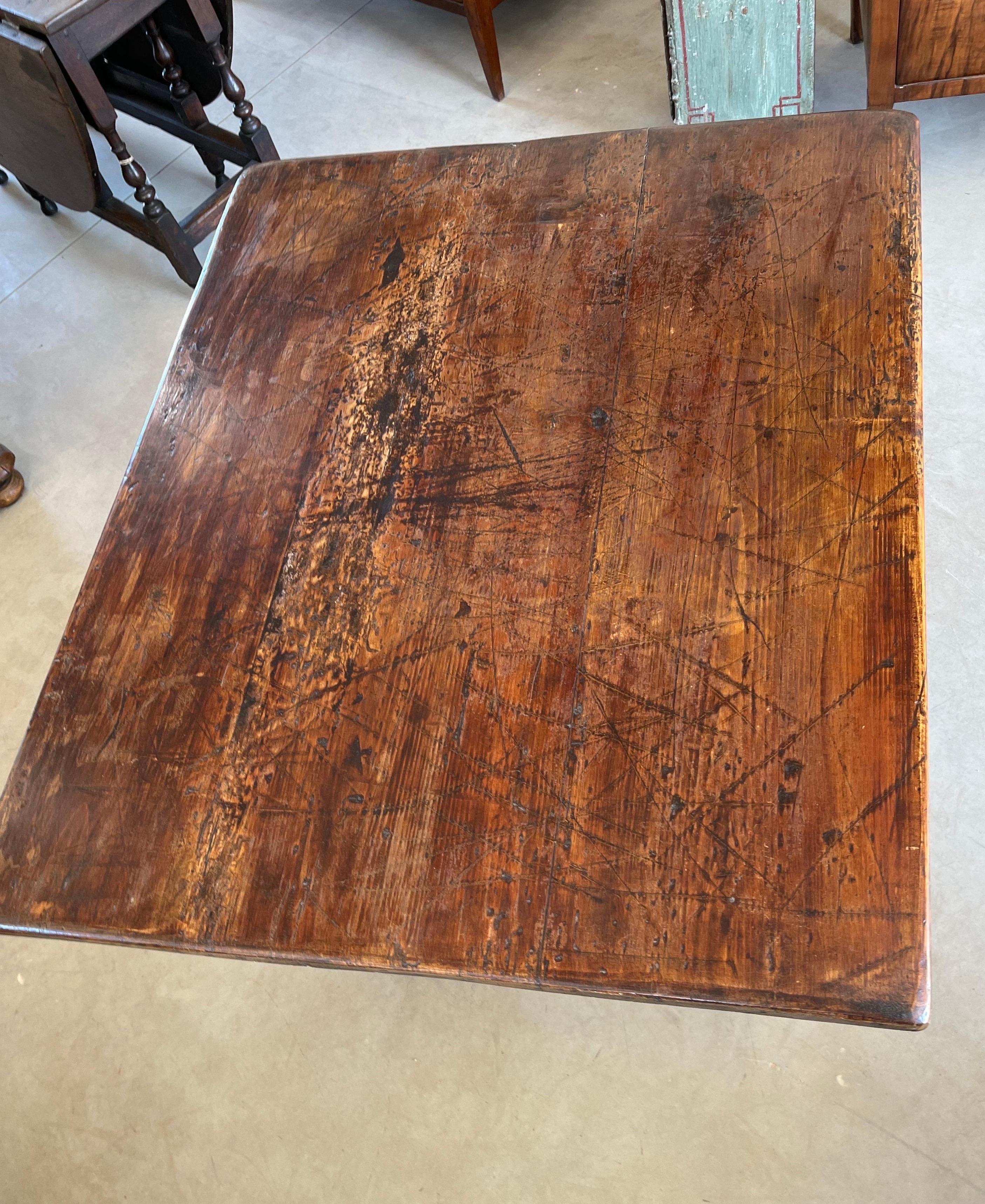 18th Century Dutch Side Table in Pine 8