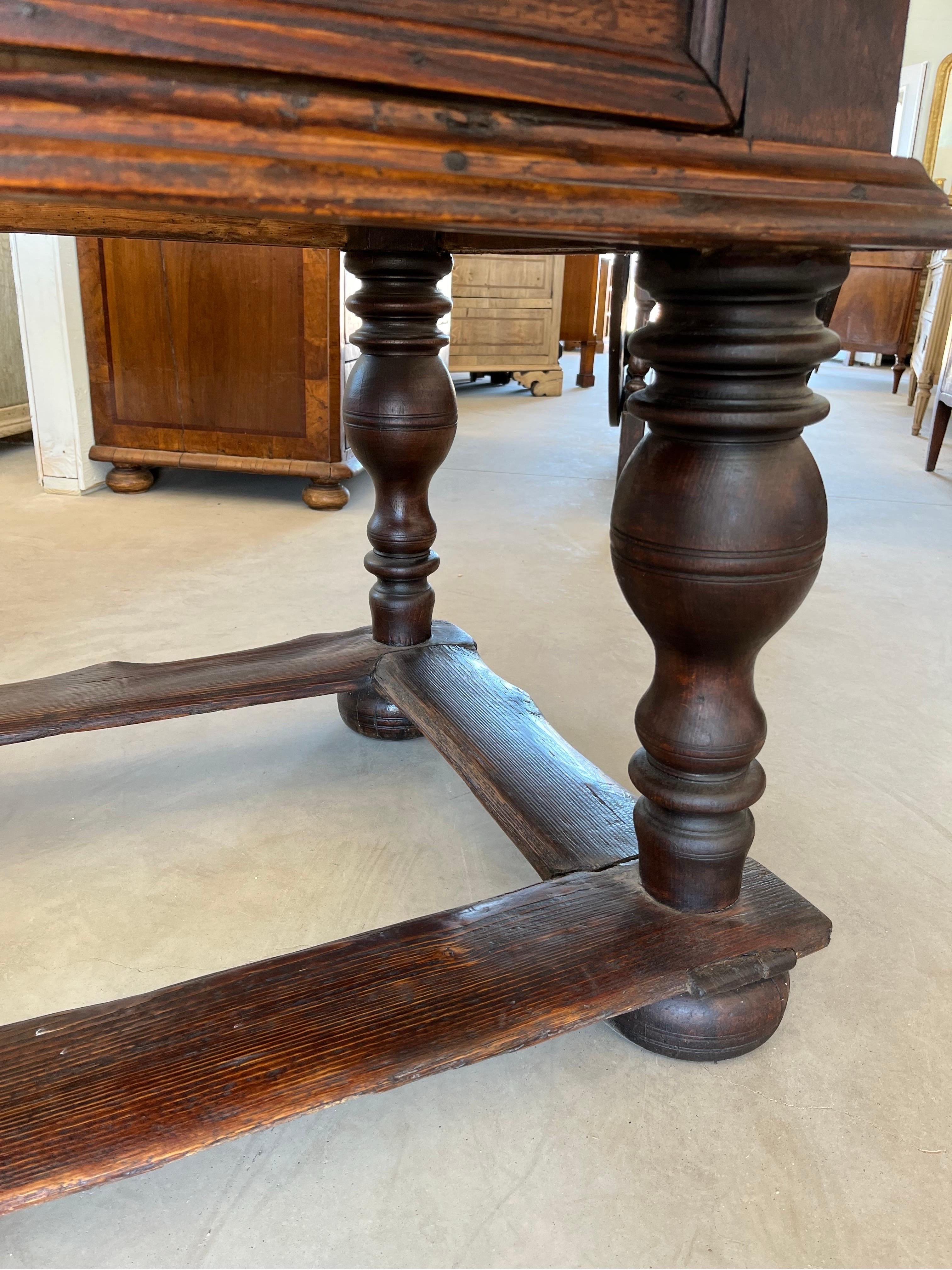 18th Century Dutch Side Table in Pine 2
