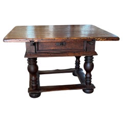 18th Century Dutch Side Table in Pine