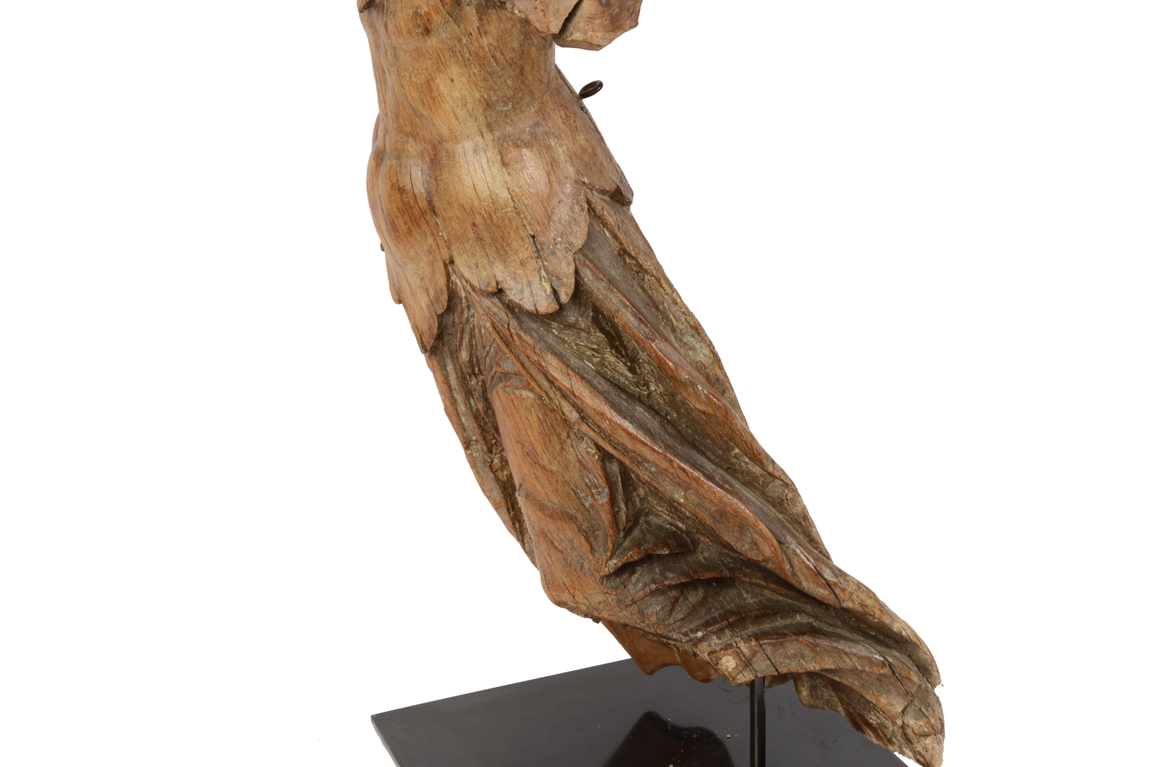 18th Century Ship Figurehead Finely Carved Depicting Female Nautical Antiques 10