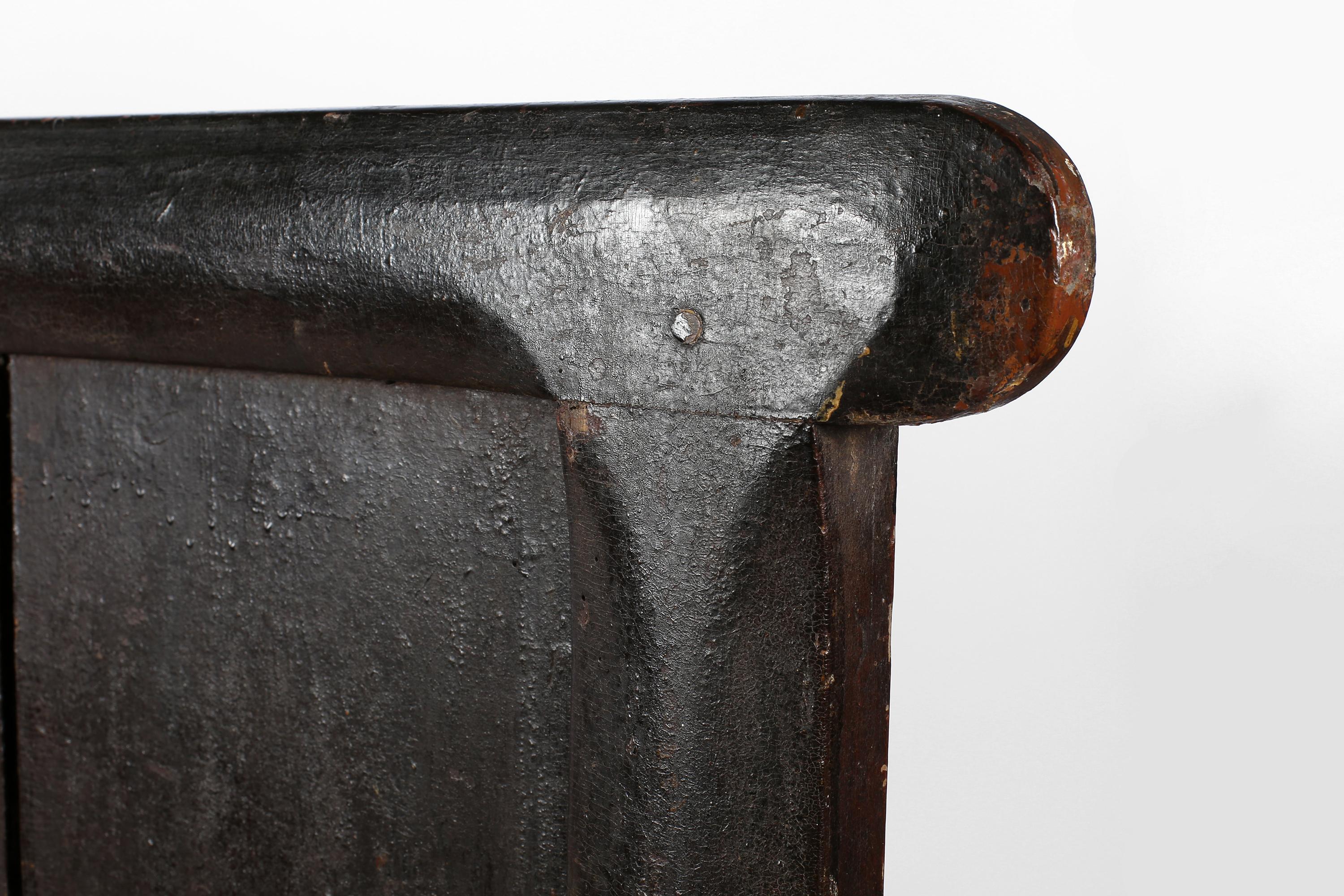 18th Century Elm West Country Settle In Good Condition In London, GB