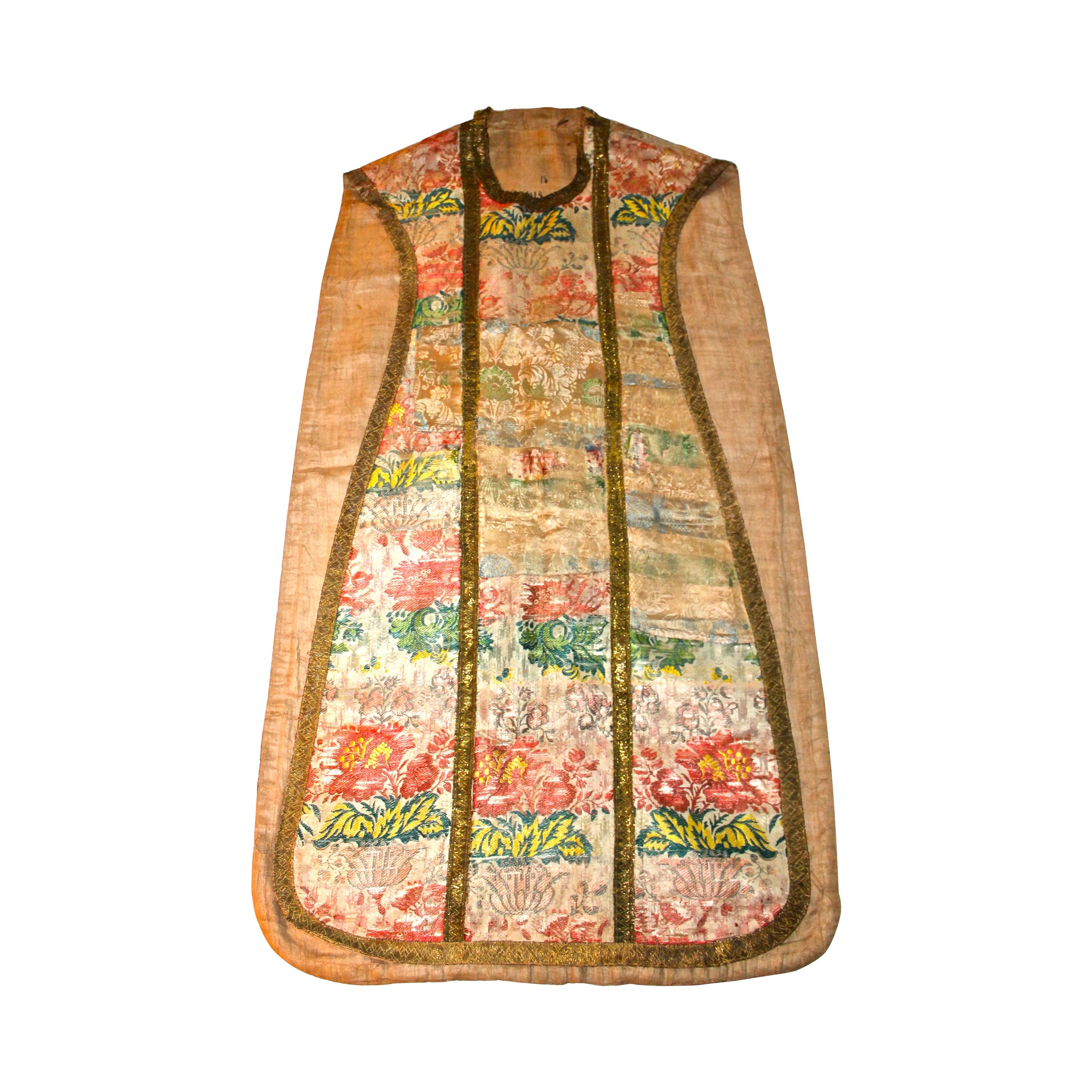 18th Century Embroidered French Chasuable