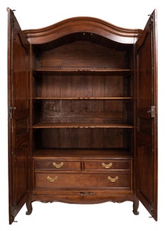 Large 18th Century French Provincial Country Style Armoire / Wardrobe