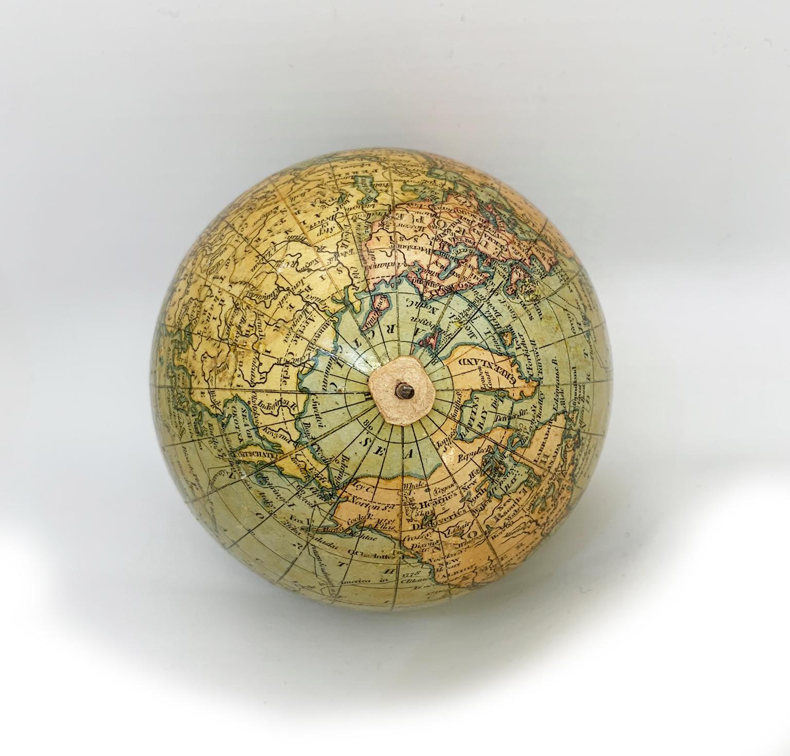 Pocket Globe John and William Cary, London, 1791 4