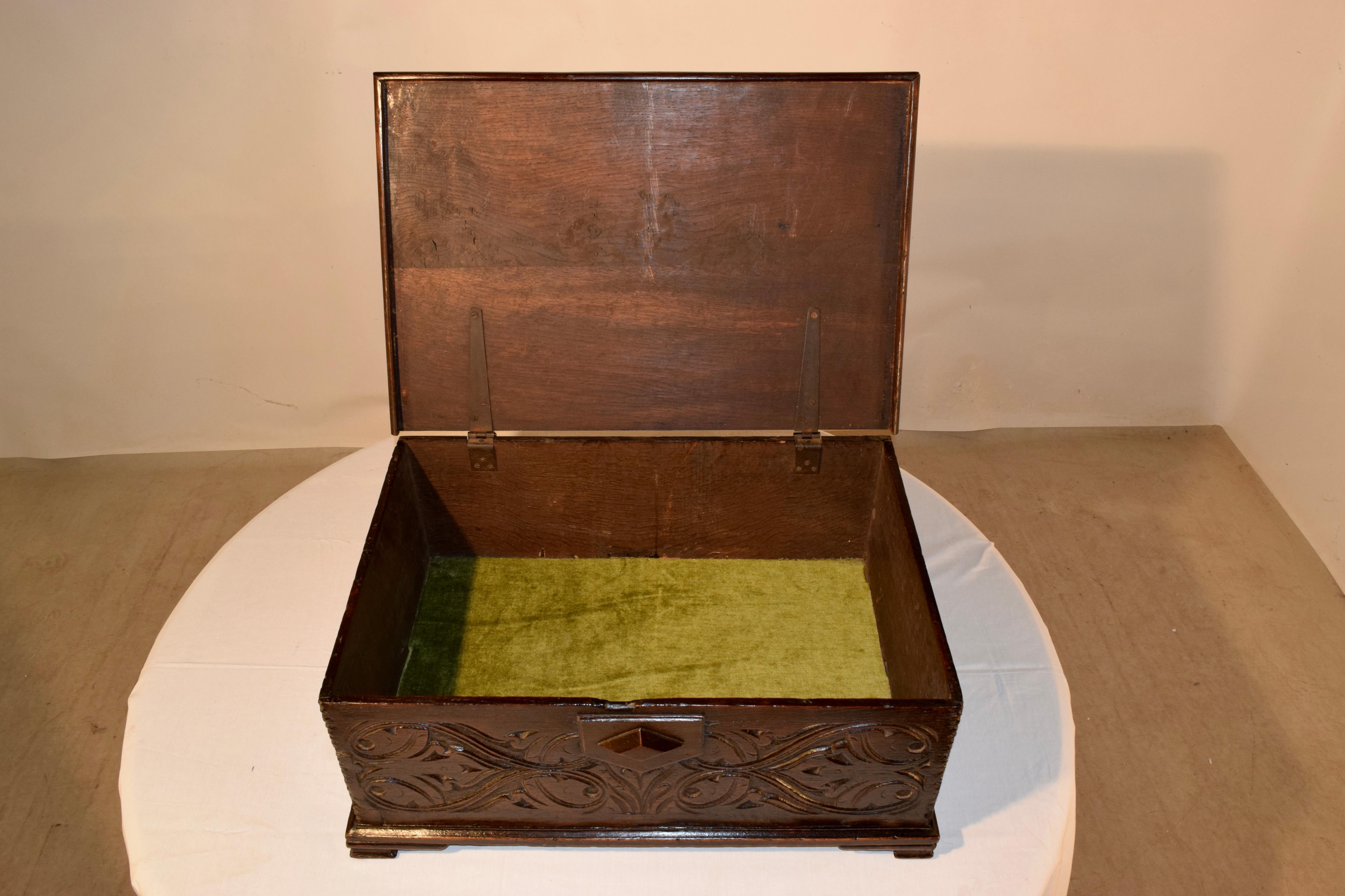 18th Century English Bible Box In Good Condition For Sale In High Point, NC