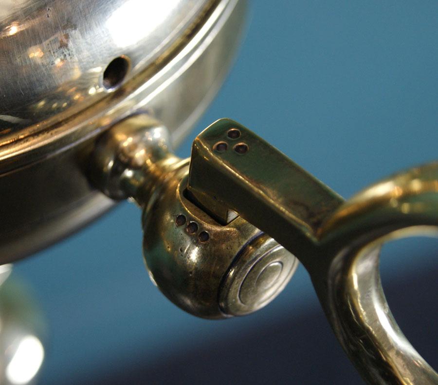 Georgian 18th Century English Brass Chandelier For Sale
