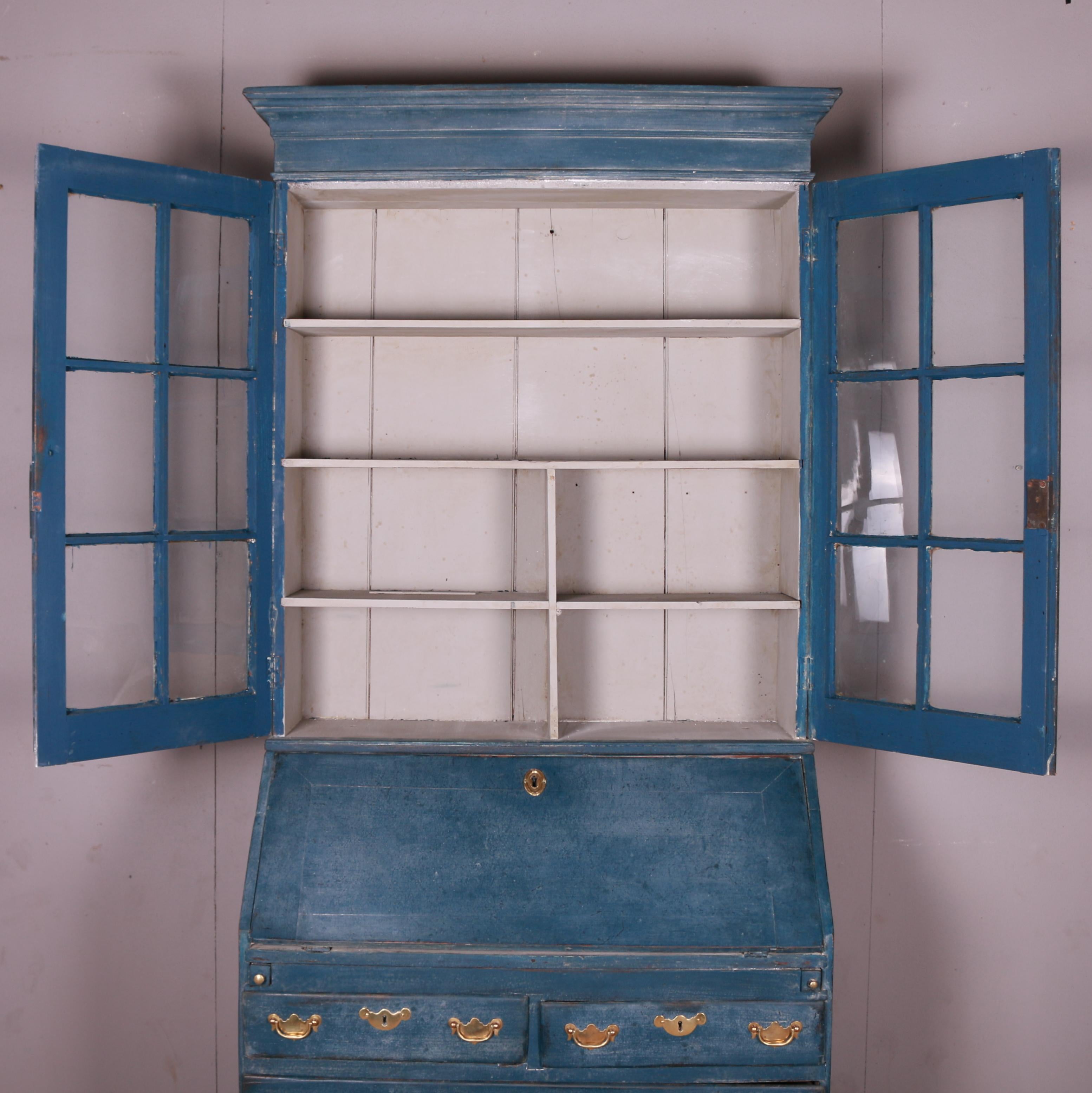 18th Century English Bureau Bookcase 5