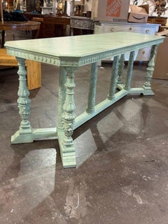 18th Century English Carved and Painted Console