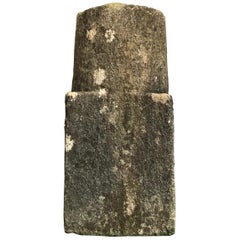 18th Century English Carved Stone Marker/Pedestal
