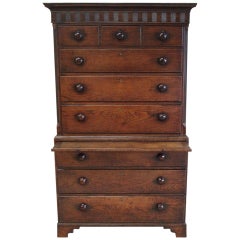 18th Century English Chest on Chest
