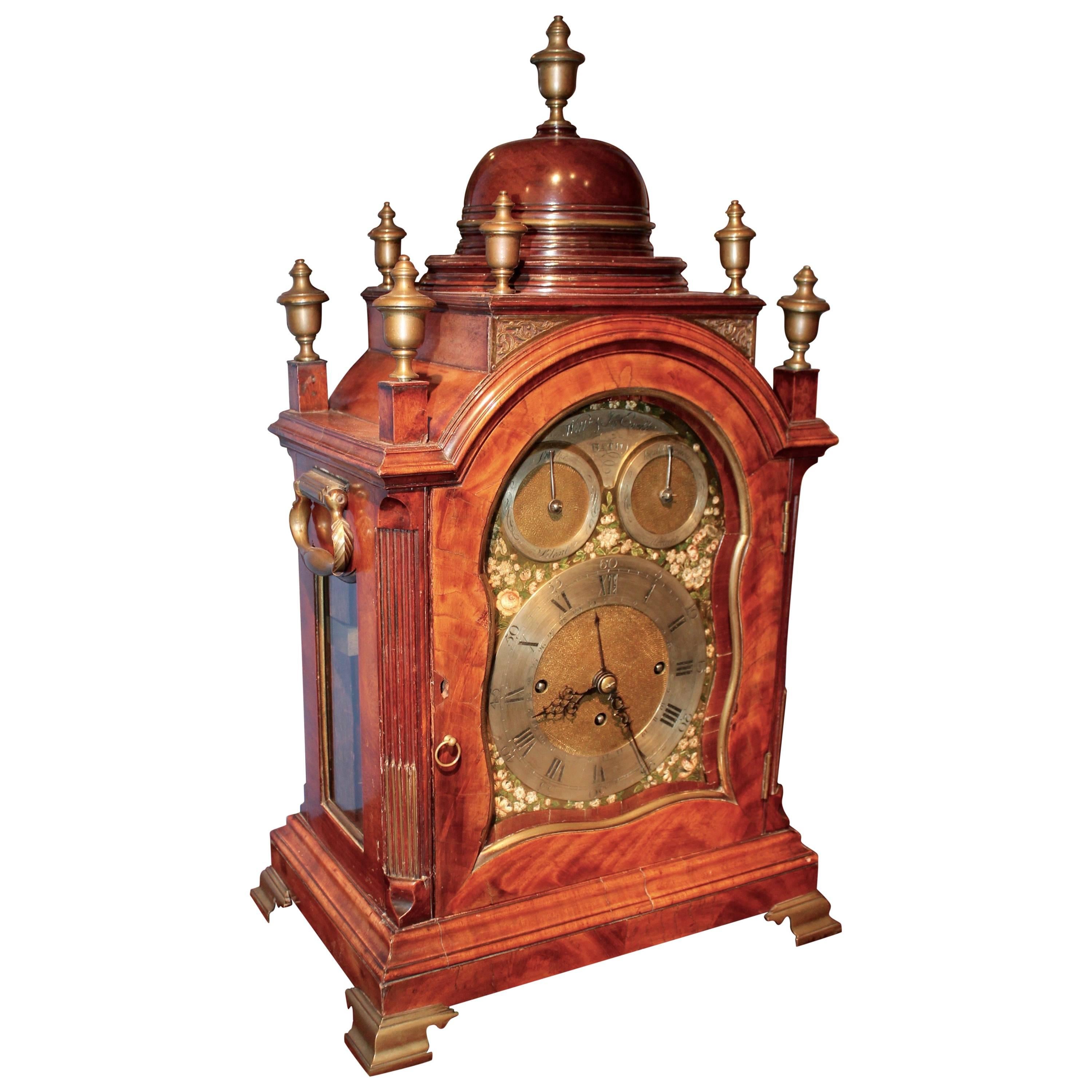 18th Century English Chippendale Bracket Clock