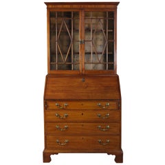18th Century English Colonial Secretary Bookcase