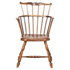 18th Century English Comb Back Armchair