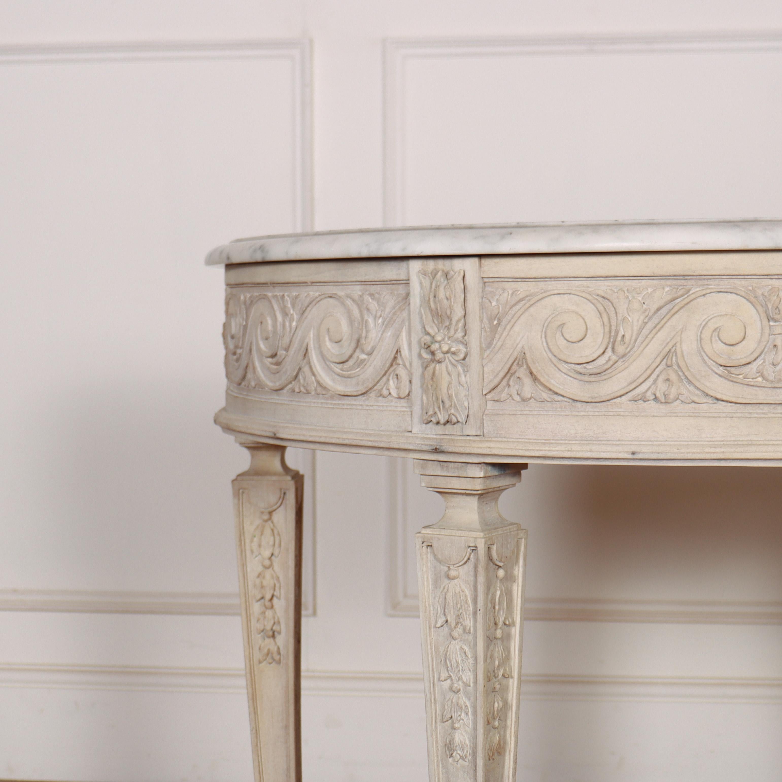 George III 18th Century English Console Table For Sale