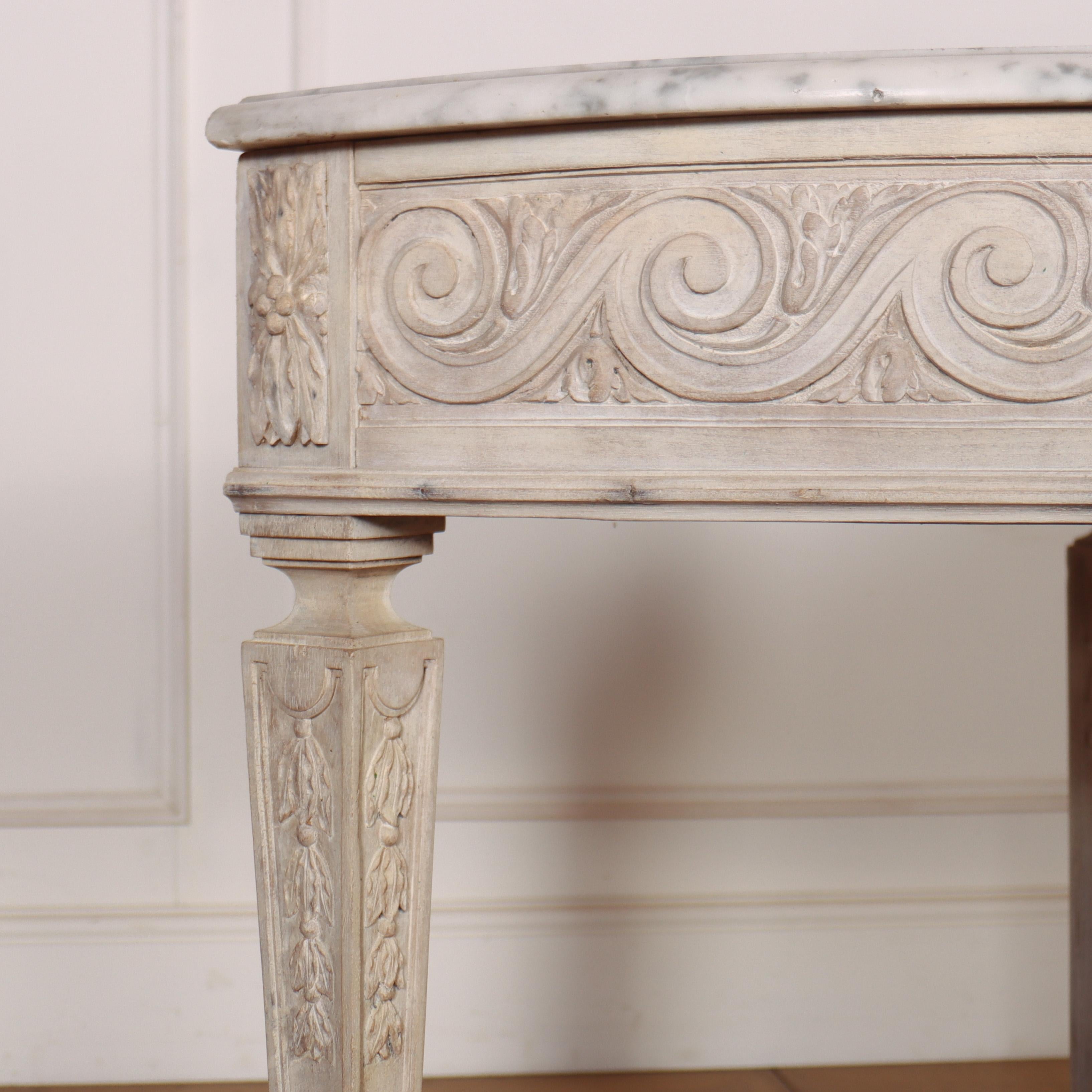 18th Century and Earlier 18th Century English Console Table For Sale
