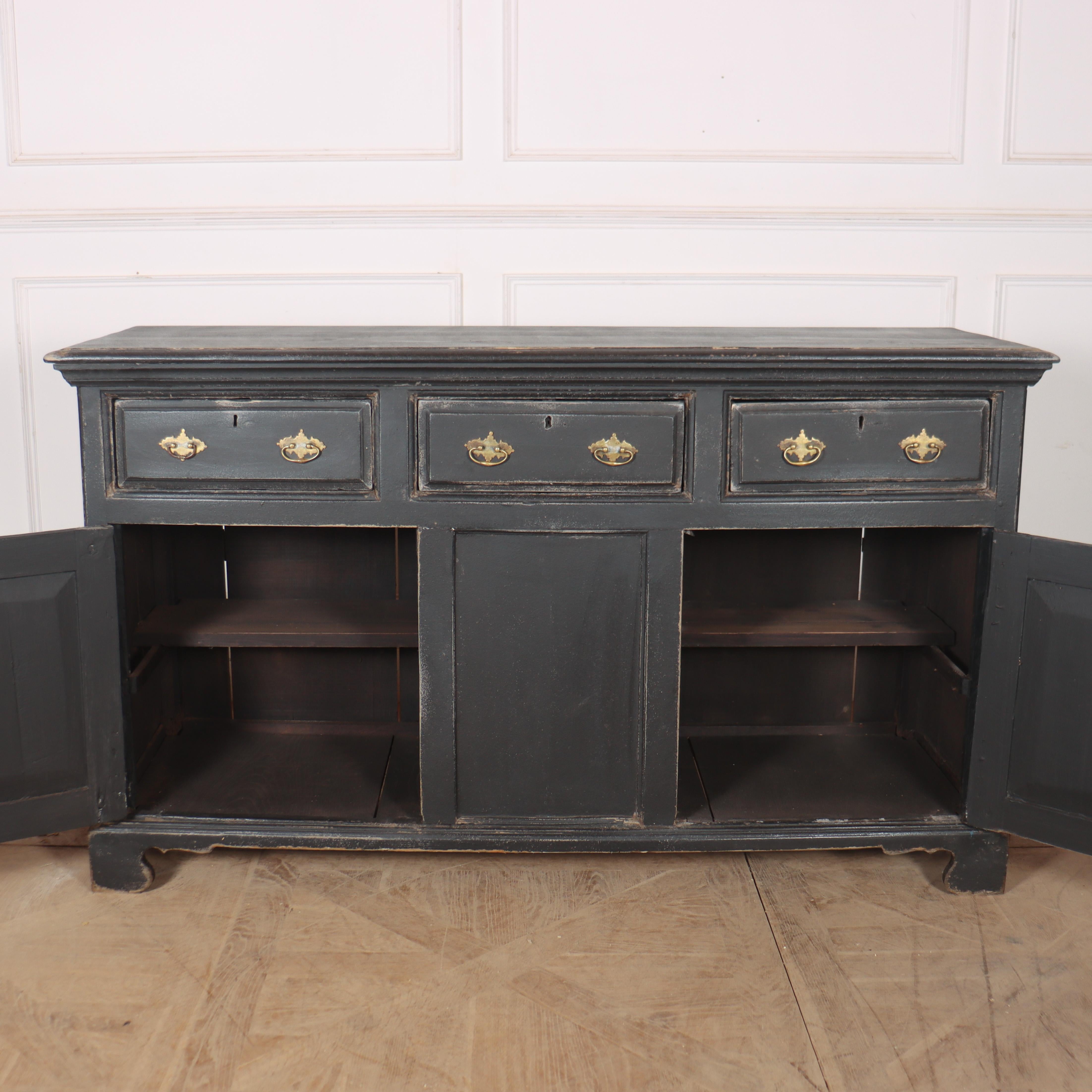 Oak 18th Century English Country Dresser Base