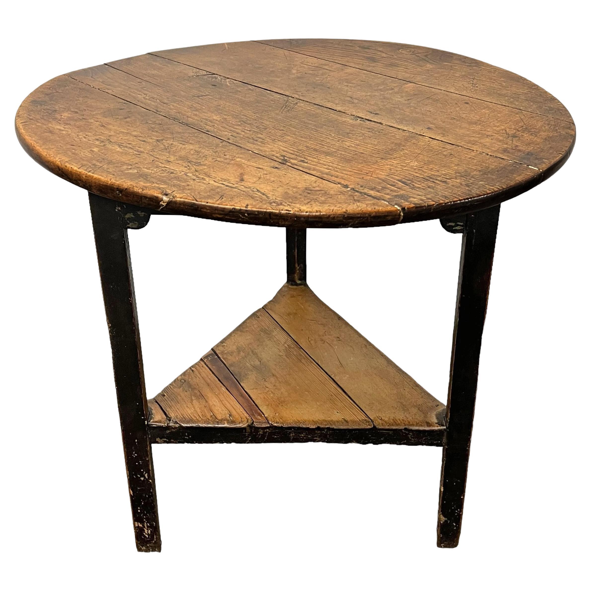 18th Century English Cricket Table For Sale