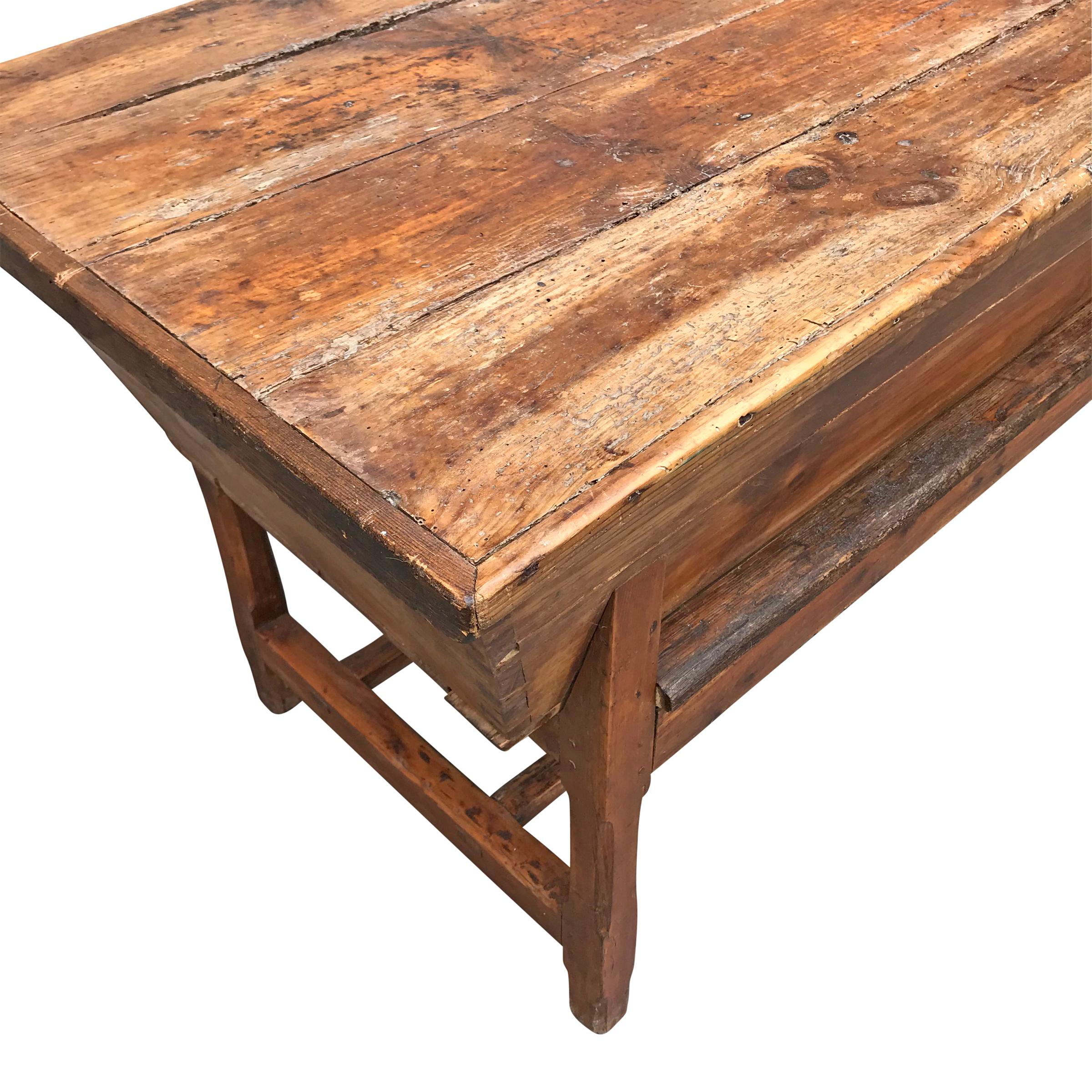 Country 18th Century English Dough Proofing Table