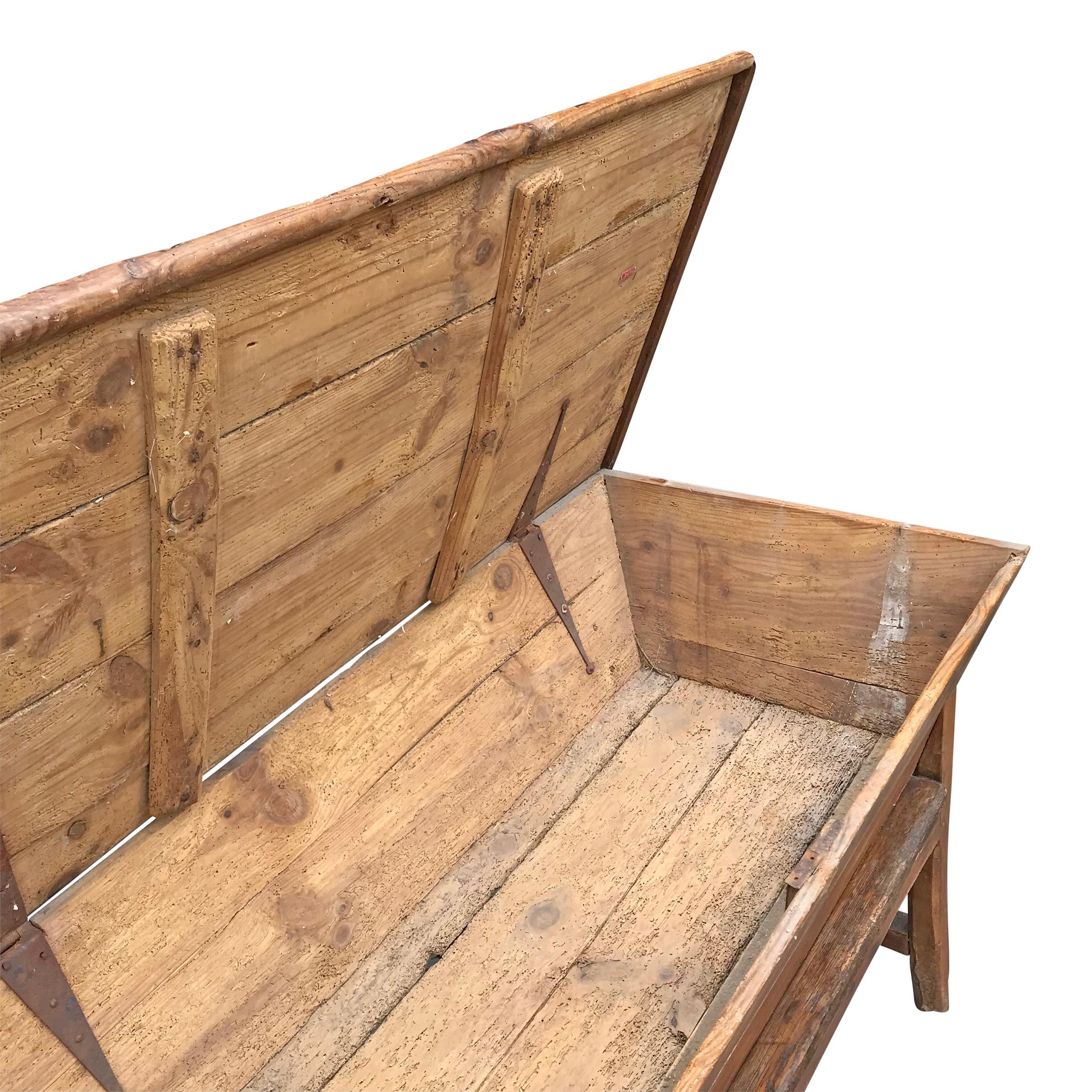 Elm 18th Century English Dough Proofing Table