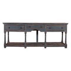 Antique 18th Century English Dresser Base