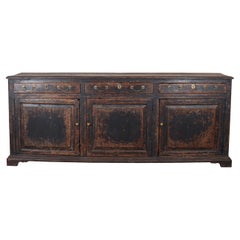 18th Century English Dresser Base Antique 18th Century English Dresser Base