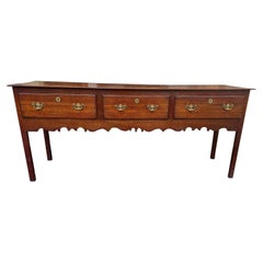 Antique 18th Century English Dresser Base