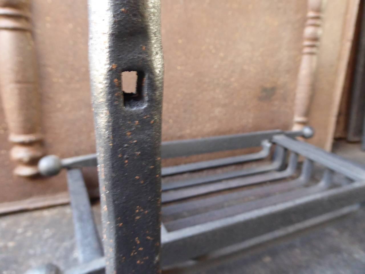 18th Century English Georgian Fireplace Grate or Fire Grate 3