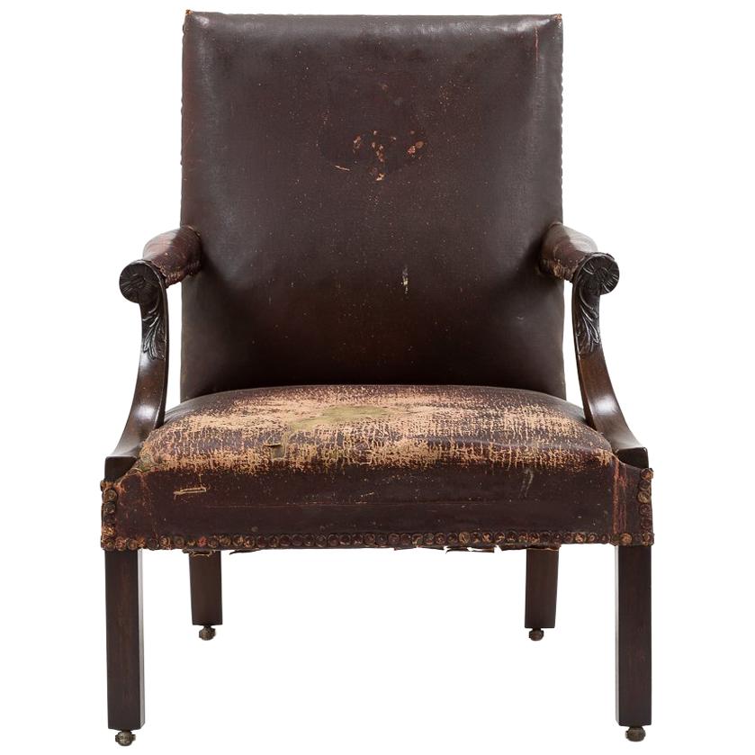 18th Century English Gainsborough Chair