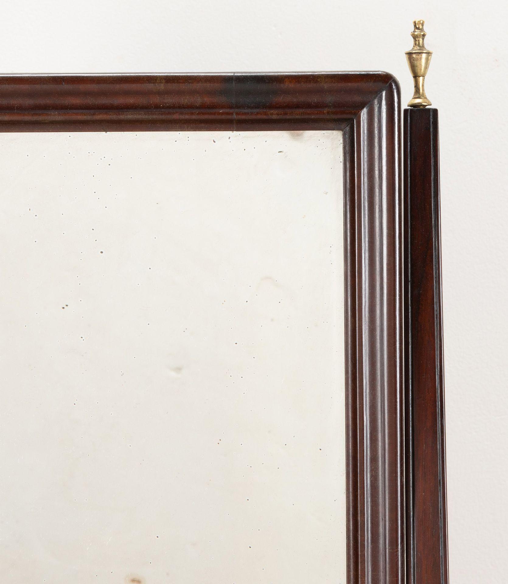 European 18th Century English George II Mahogany Dressing Table Mirror For Sale