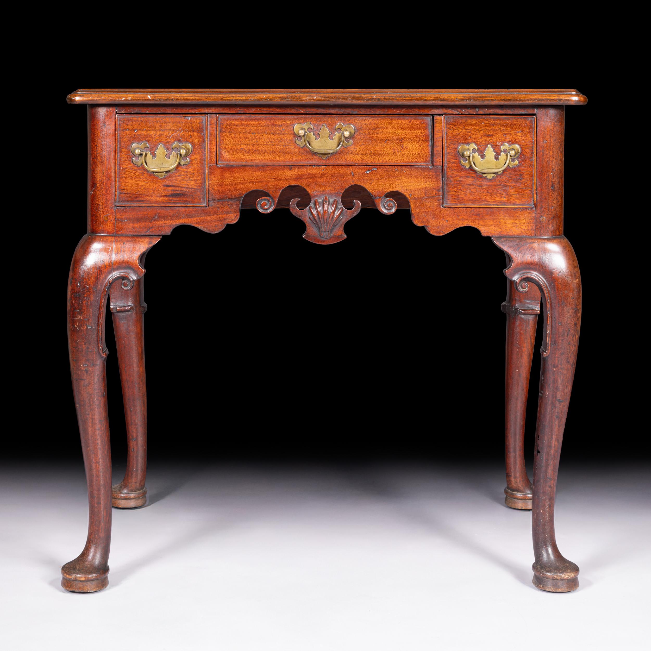 Georgian 18th Century English George II Period Low Boy For Sale