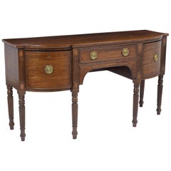 Antique George III Mahogany Inlaid Sideboard