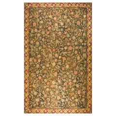 Tappeto a punta d'ago inglese del XVIII secolo di Giorgio III ( 13'4" x 19'4" - 405 x 560 )